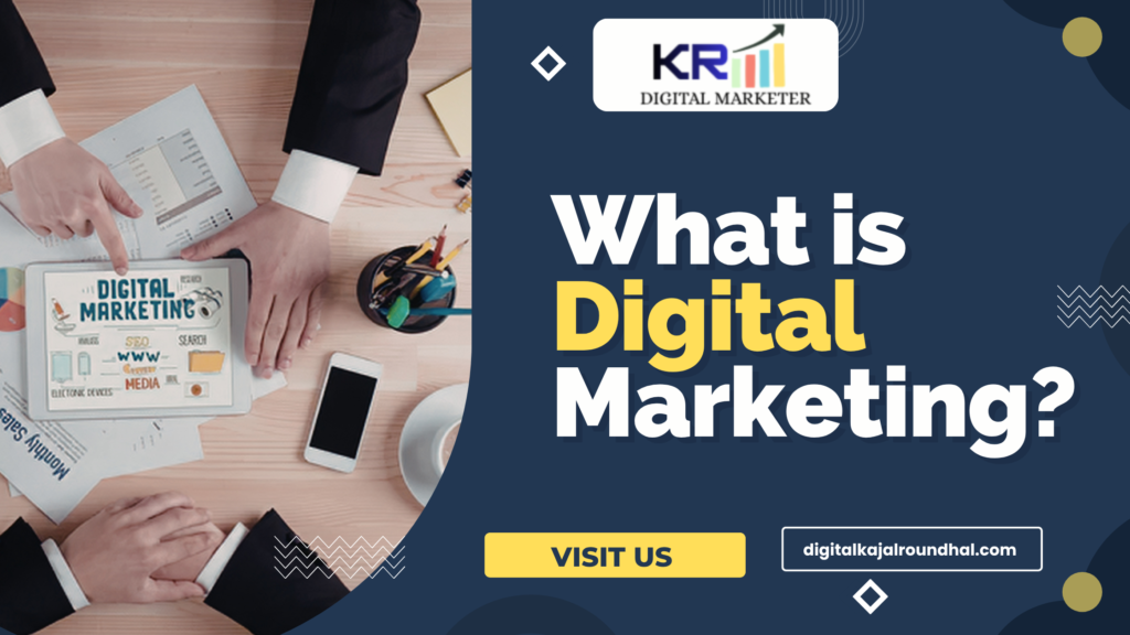 “digital marketing strategy planning on laptop with analytics dashboard”